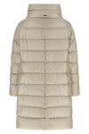 the herno matilde down jacket redefines the codes of the outerwear through a f