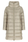 the herno matilde down jacket redefines the codes of the outerwear through a f