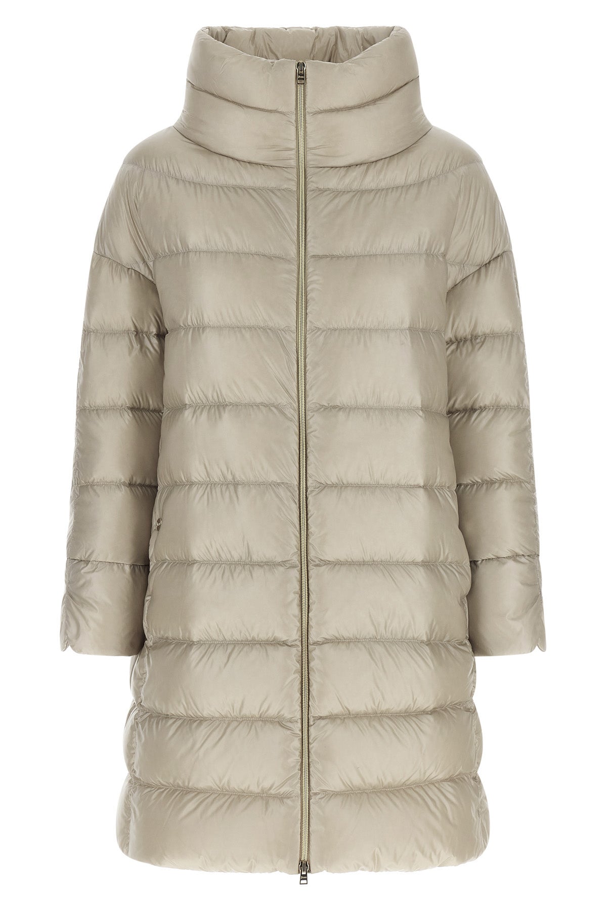 the herno matilde down jacket redefines the codes of the outerwear through a f