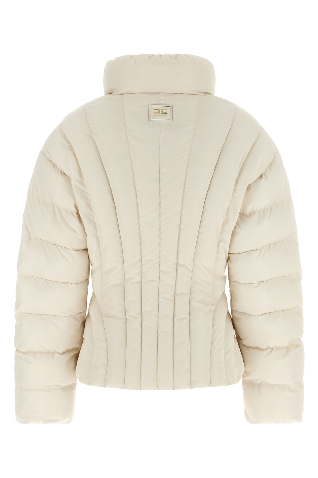 ELISABETTA FRANCHI 40 the elisabetta franchi sail fabric down jacket redefines the volumes of outerwea