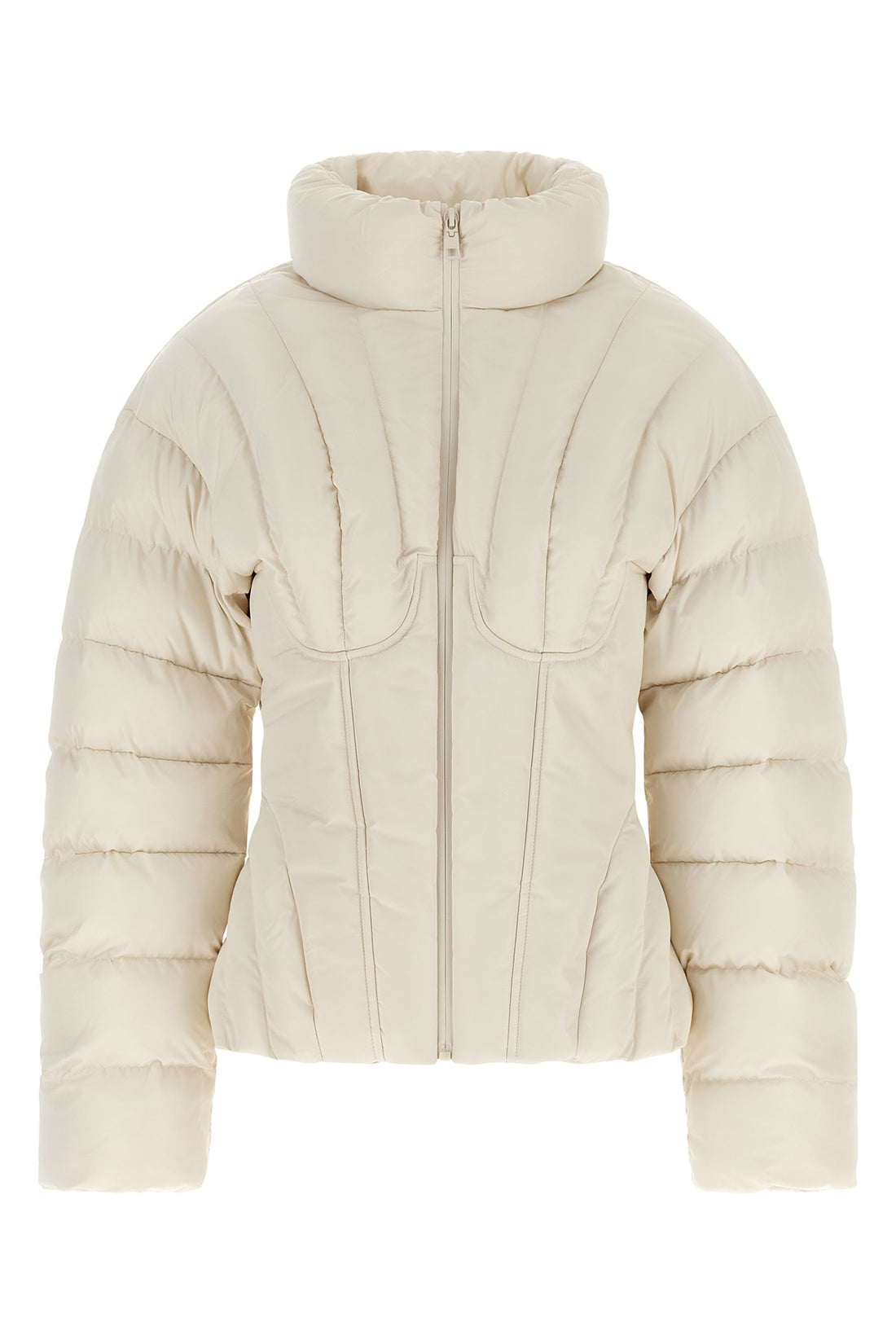 ELISABETTA FRANCHI 40 the elisabetta franchi sail fabric down jacket redefines the volumes of outerwea