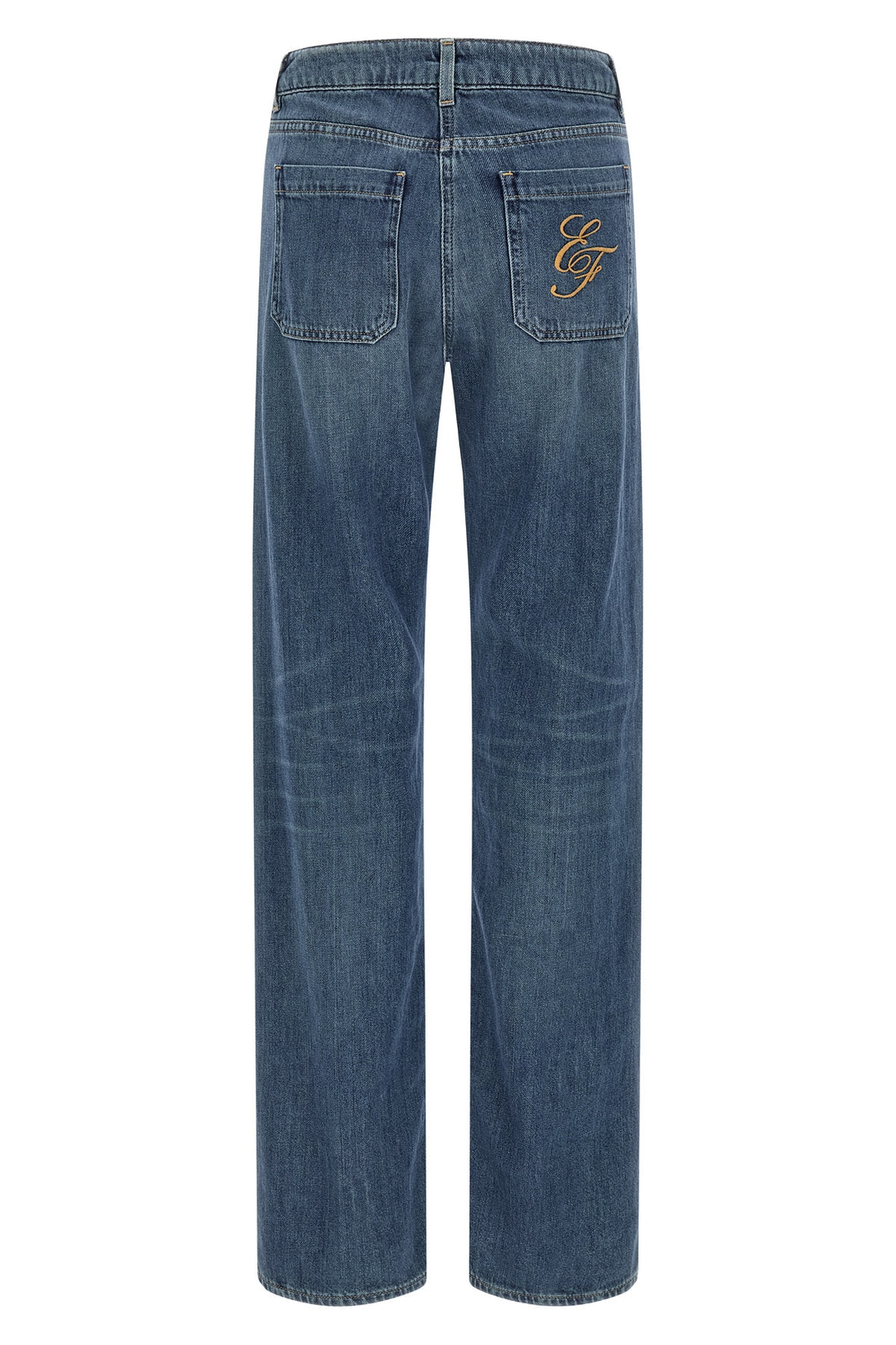 ELISABETTA FRANCHI 25 elisabetta franchi jeans have a straight-leg silhouette made of pure cotton deni