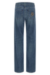 elisabetta franchi jeans have a straight-leg silhouette made of pure cotton deni