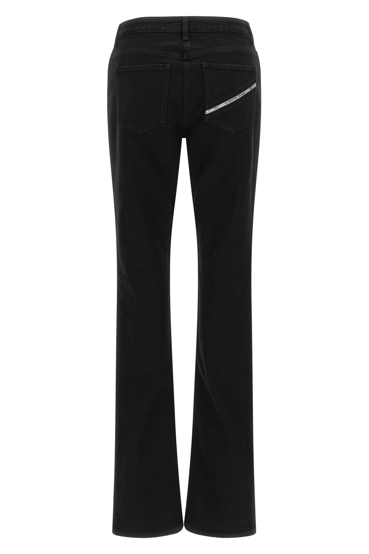 garment-dyed cotton denim jeans