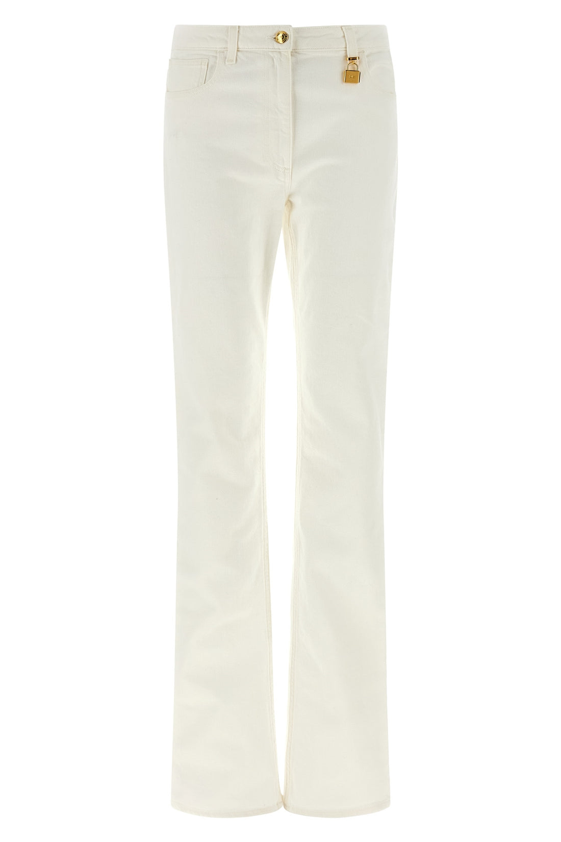 ELISABETTA FRANCHI 25 garment-dyed cotton denim jeans