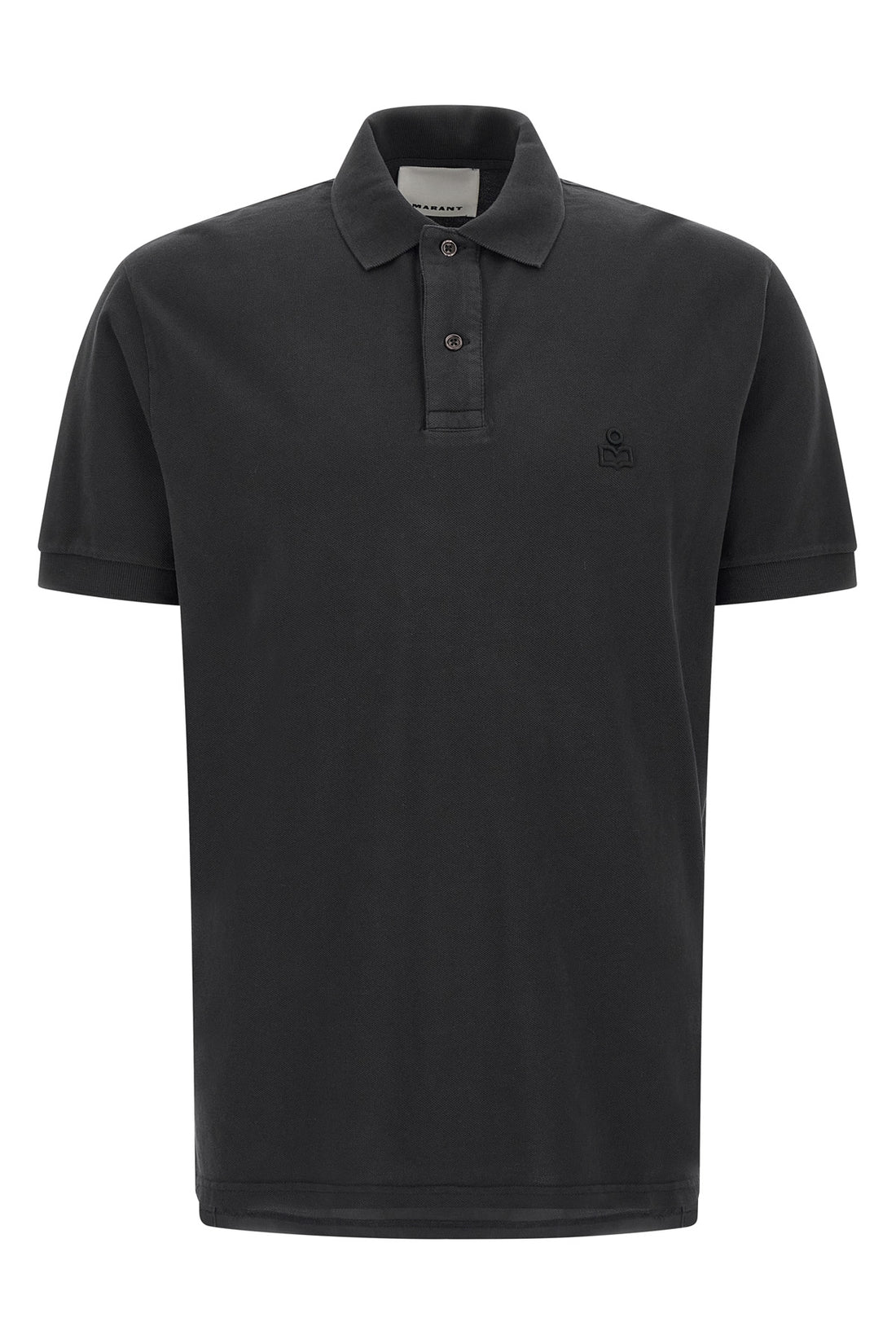 MARANT M afko cotton piqué polo shirt