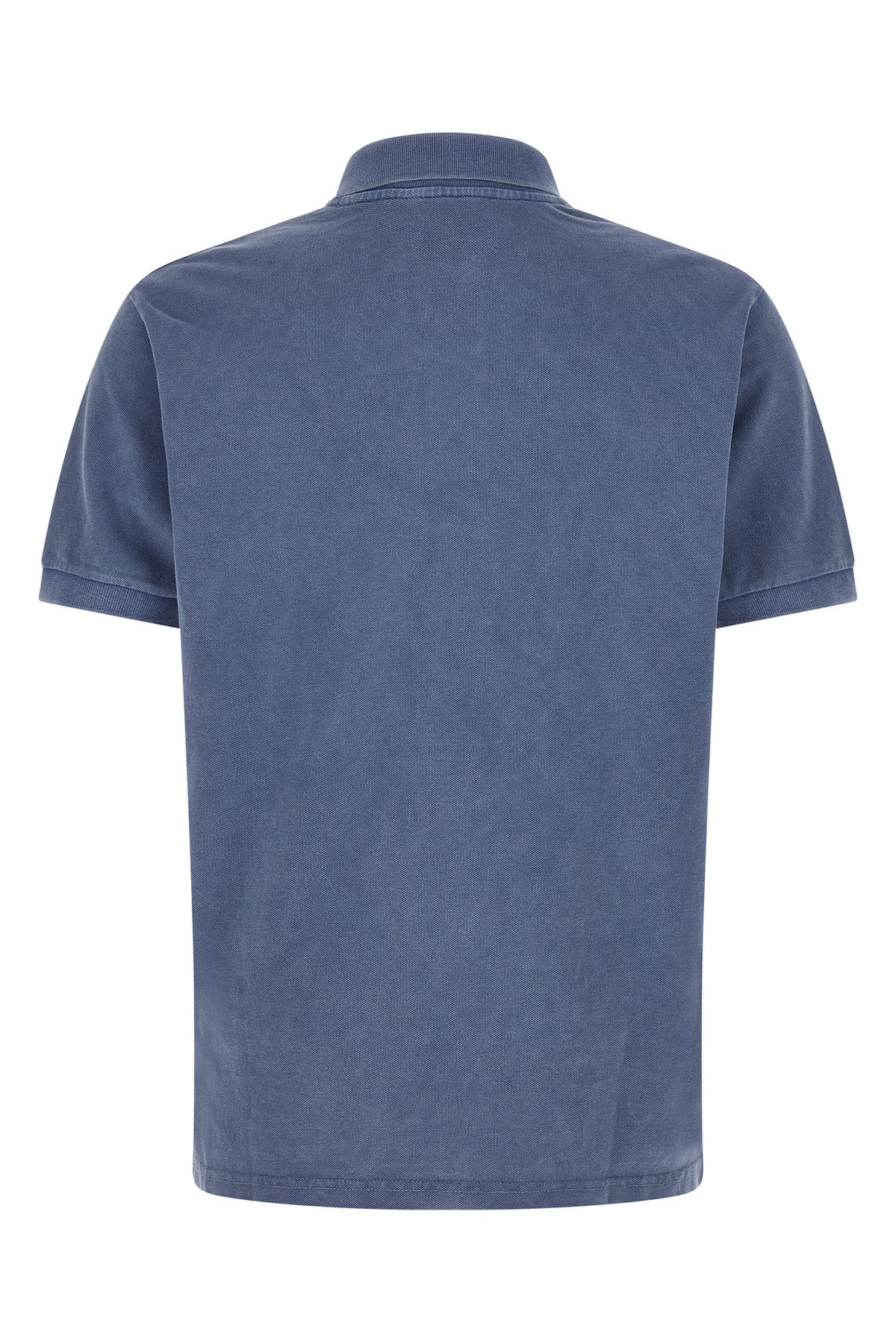 afko polo shirt in delavé cotton piqué