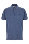 afko polo shirt in delavé cotton piqué