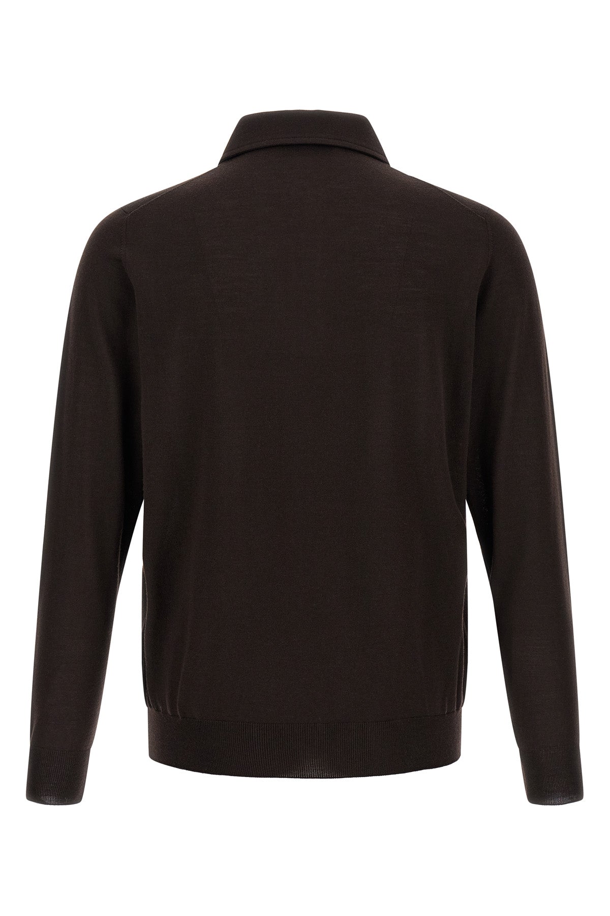 the larmeri studio long-sleeved polo shirt