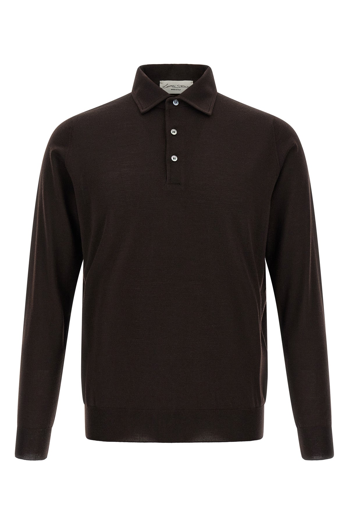 the larmeri studio long-sleeved polo shirt