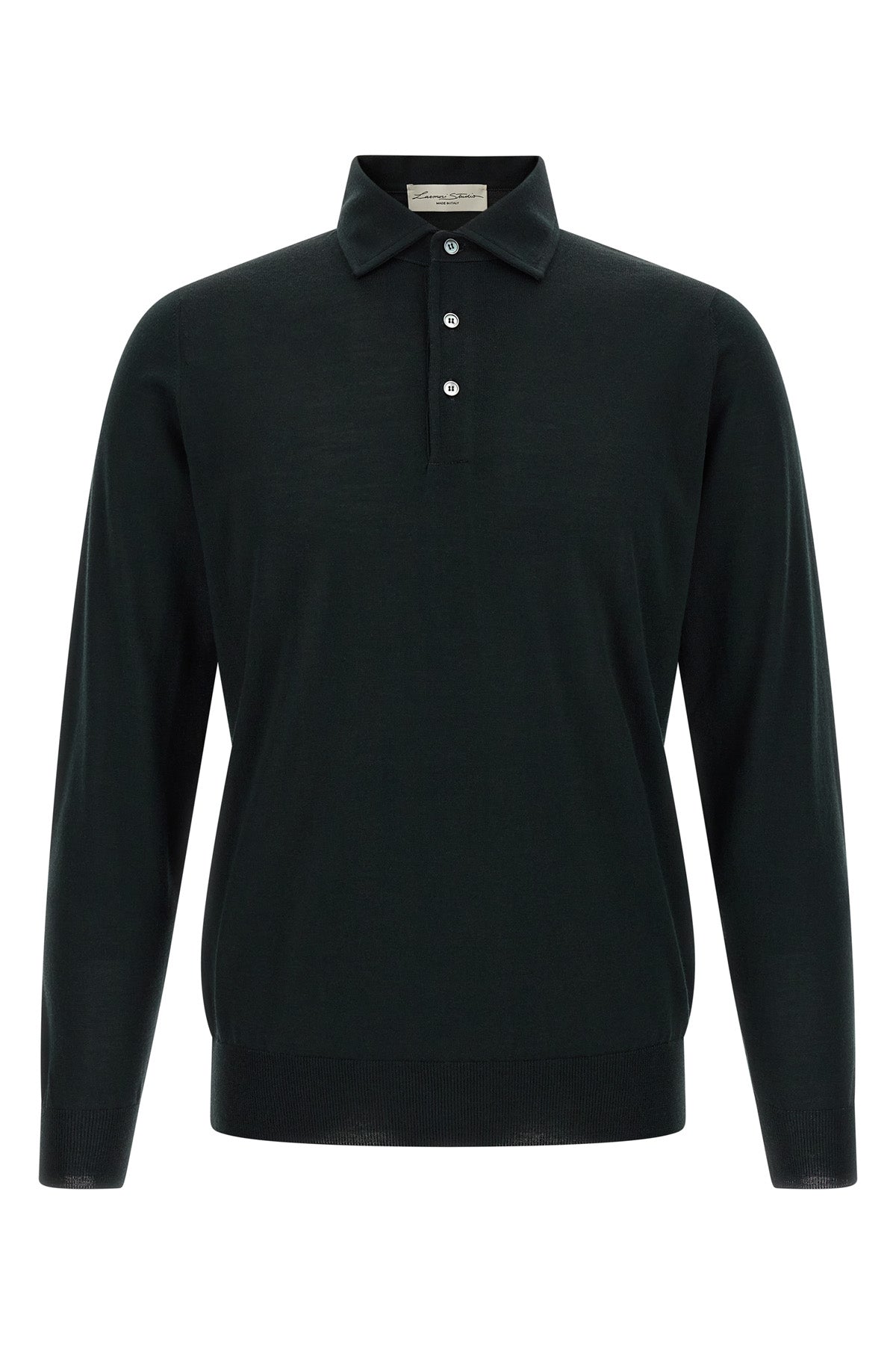 the larmeri studio long-sleeved polo shirt
