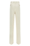cotton and silk trousers
