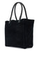 small suede tote bag yenky in leather