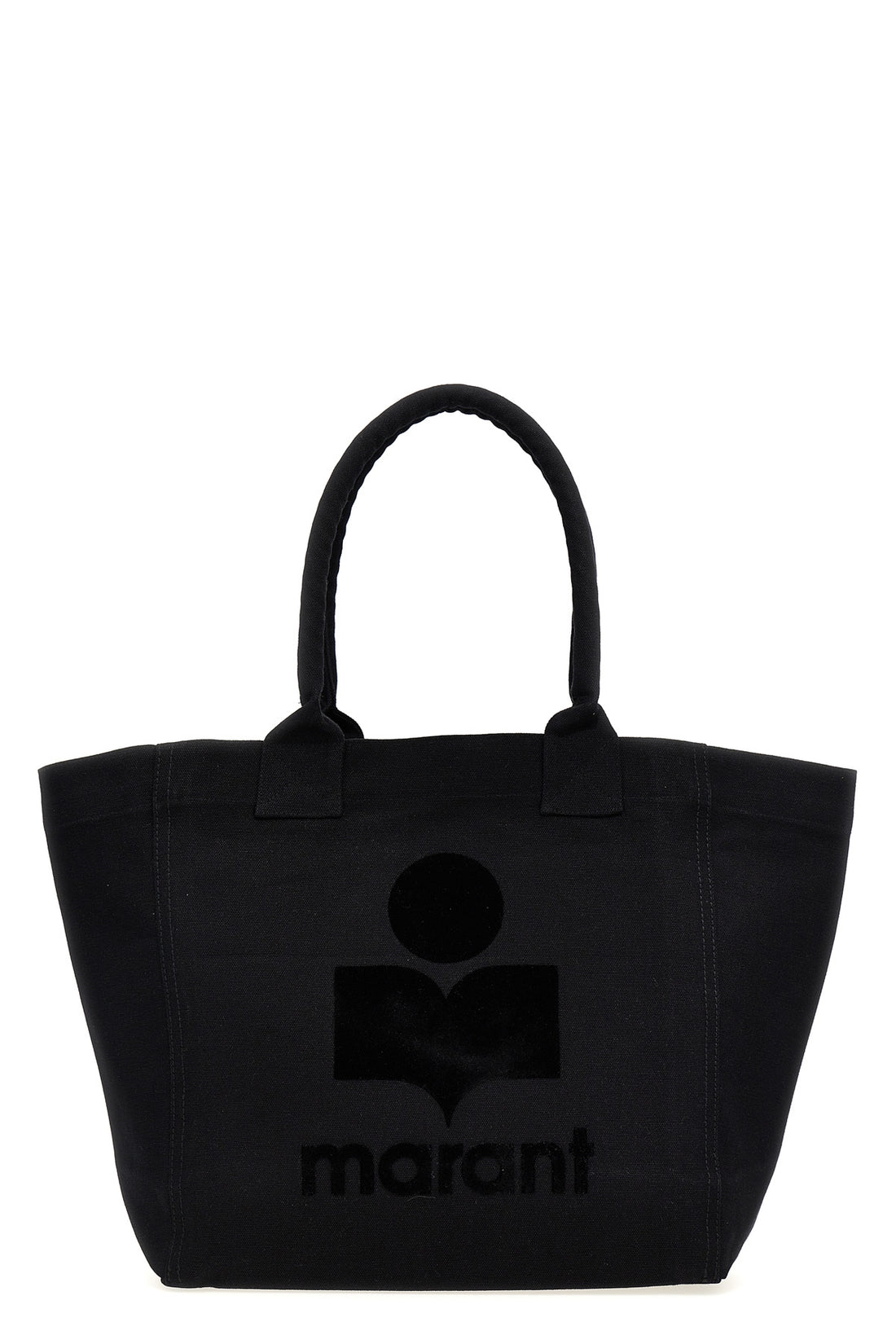 ISABEL MARANT OS small yenki shopping bag in cotton canvas