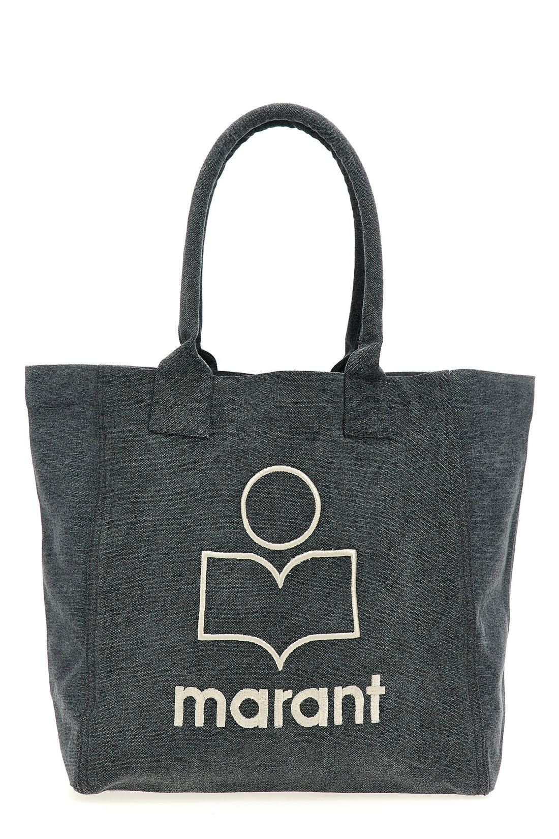 ISABEL MARANT OS yenky small shopping bag in delavé canvas