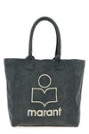 yenky small shopping bag in delavé canvas