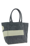 small yenky shopping bag in delavé cotton canvas