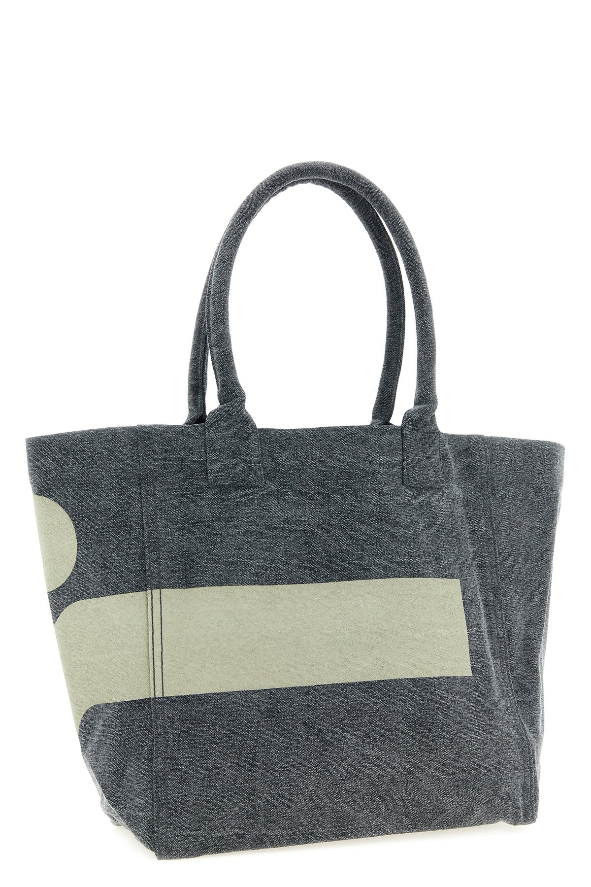 small yenky shopping bag in delavé cotton canvas