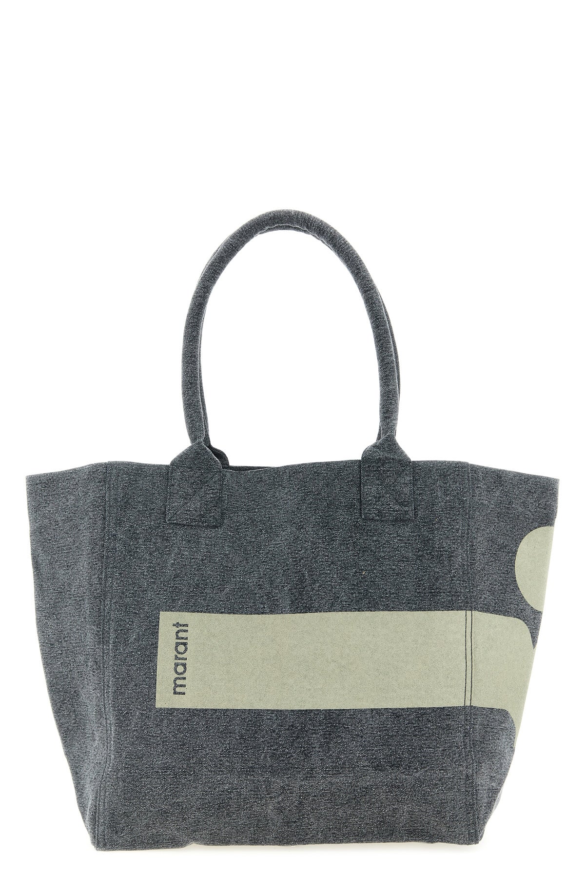 small yenky shopping bag in delavé cotton canvas
