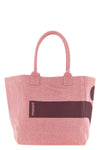 small yenky shopping bag in delavé cotton canvas