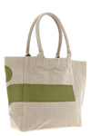 small yenky shopping bag in delavé cotton canvas