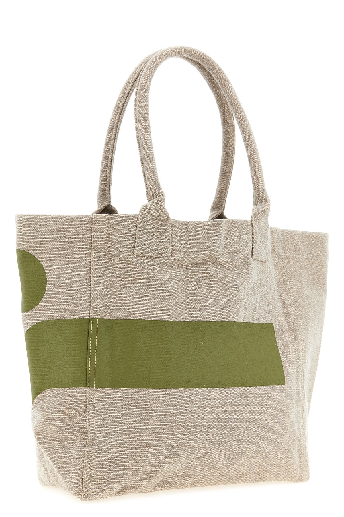 small yenky shopping bag in delavé cotton canvas