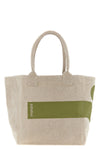 small yenky shopping bag in delavé cotton canvas