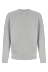 gauze mélange cotton sweatshirt