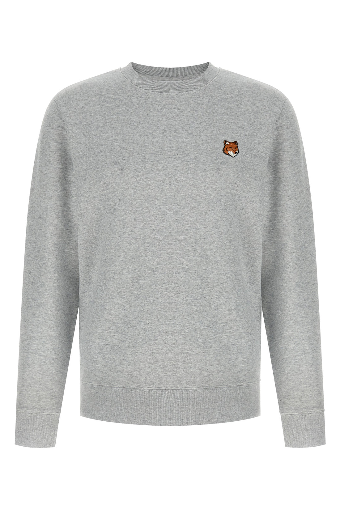MAISON KITSUNÉ L gauze mélange cotton sweatshirt