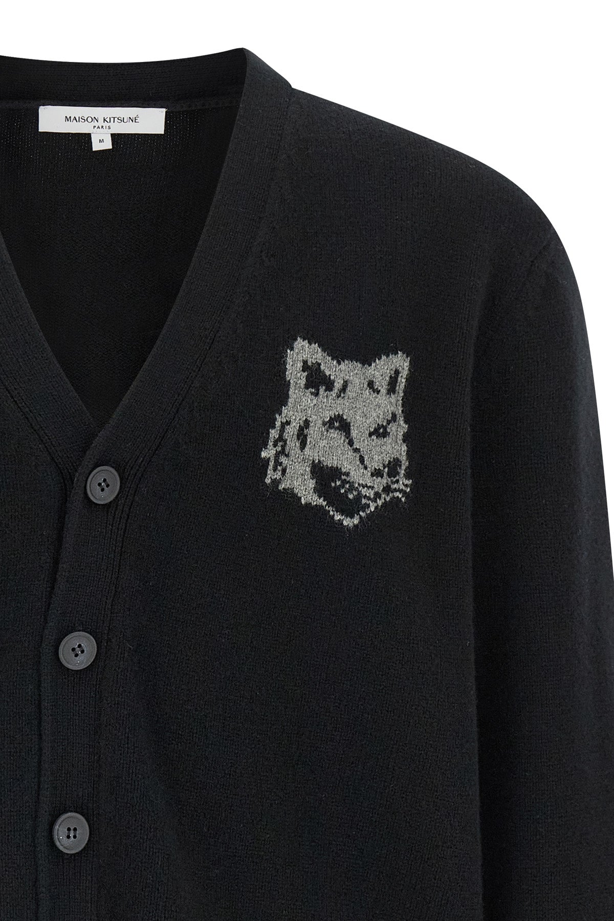 extrafine merino wool cardigan