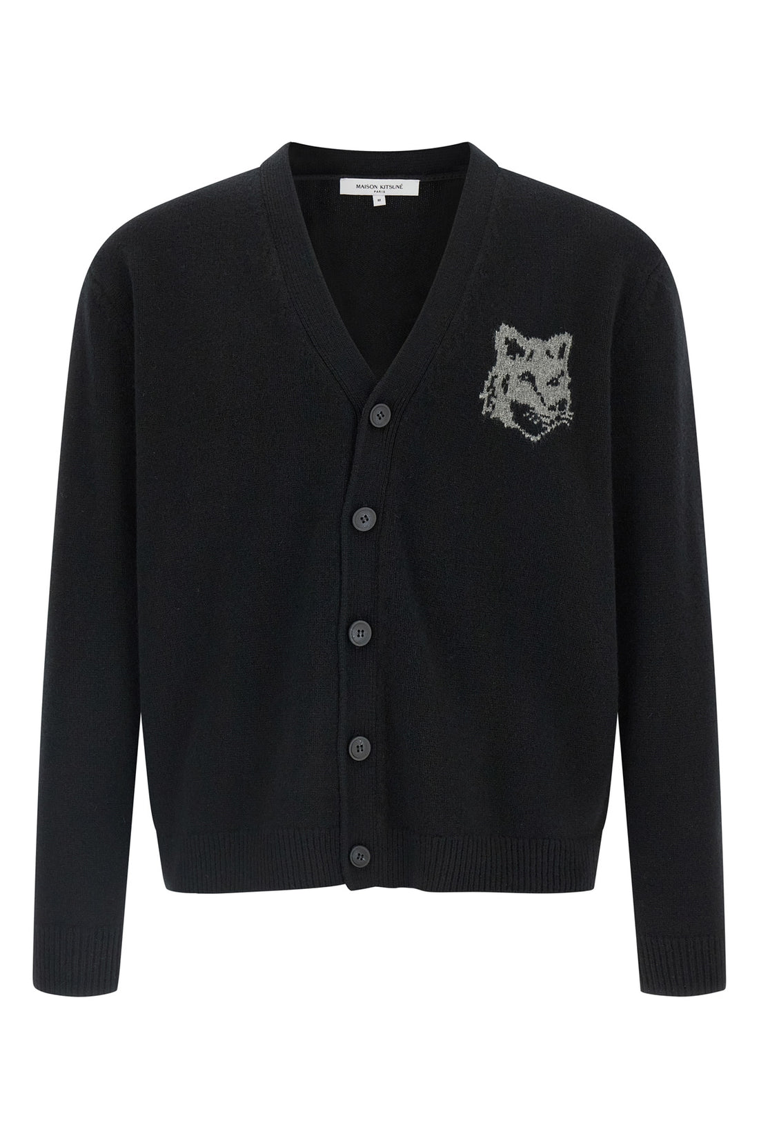 MAISON KITSUNÉ L extrafine merino wool cardigan