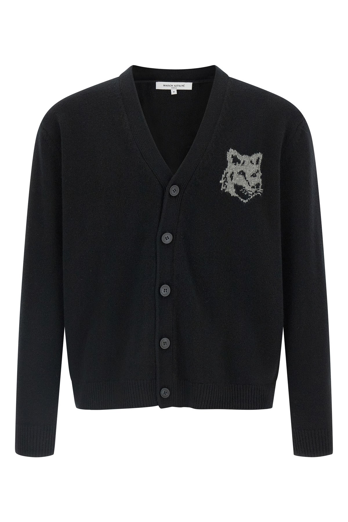 extrafine merino wool cardigan