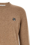 the maison kitsuné crew neck sweater