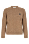 the maison kitsuné crew neck sweater