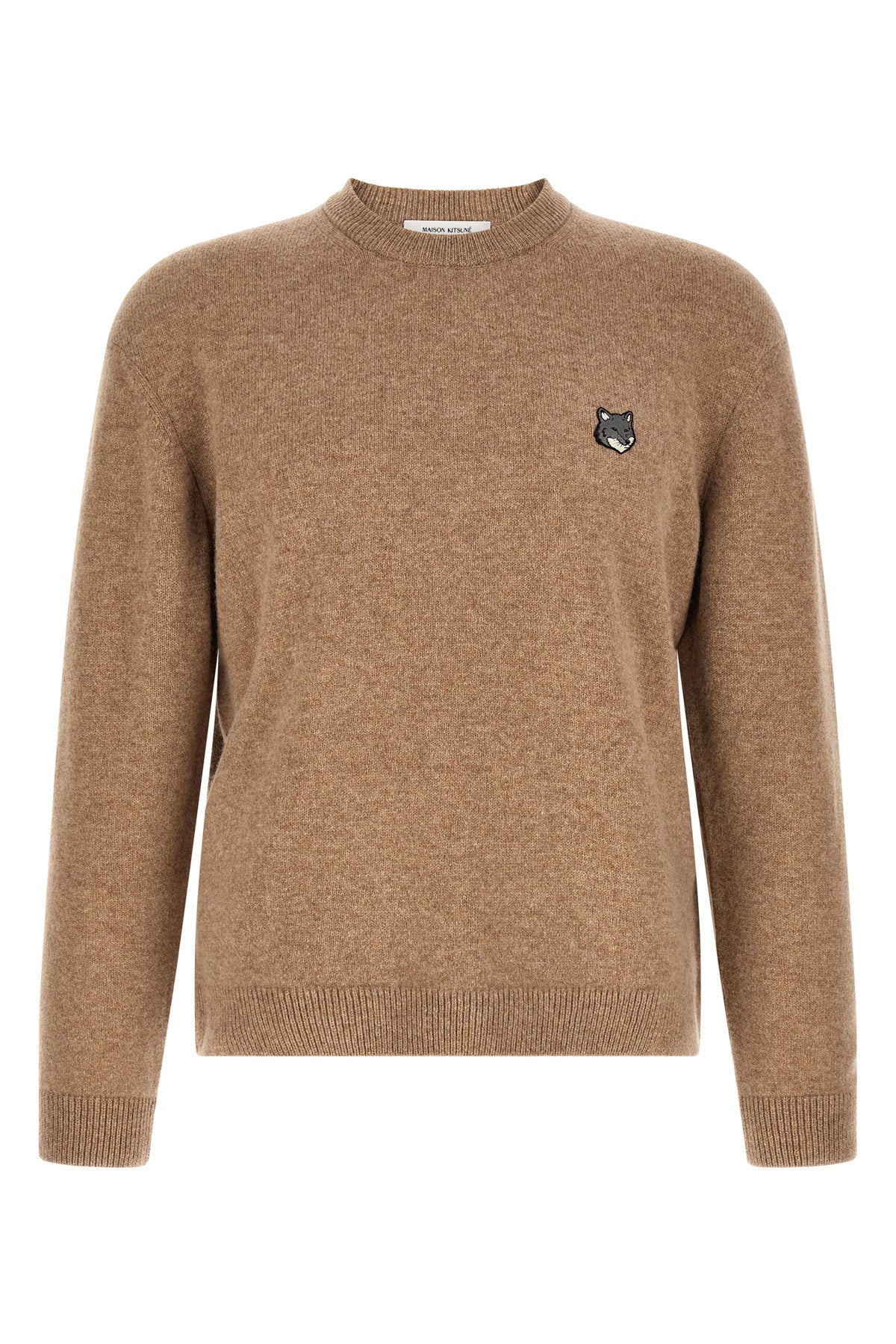 the maison kitsuné crew neck sweater