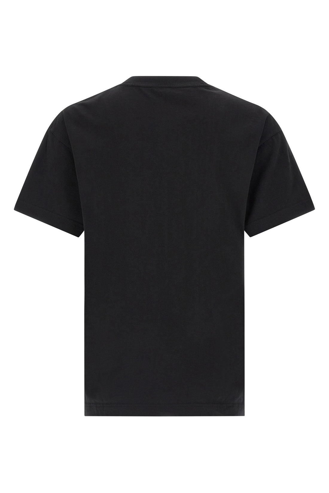 PALM ANGELS XXS neck logo cotton jersey crew neck t-shirt