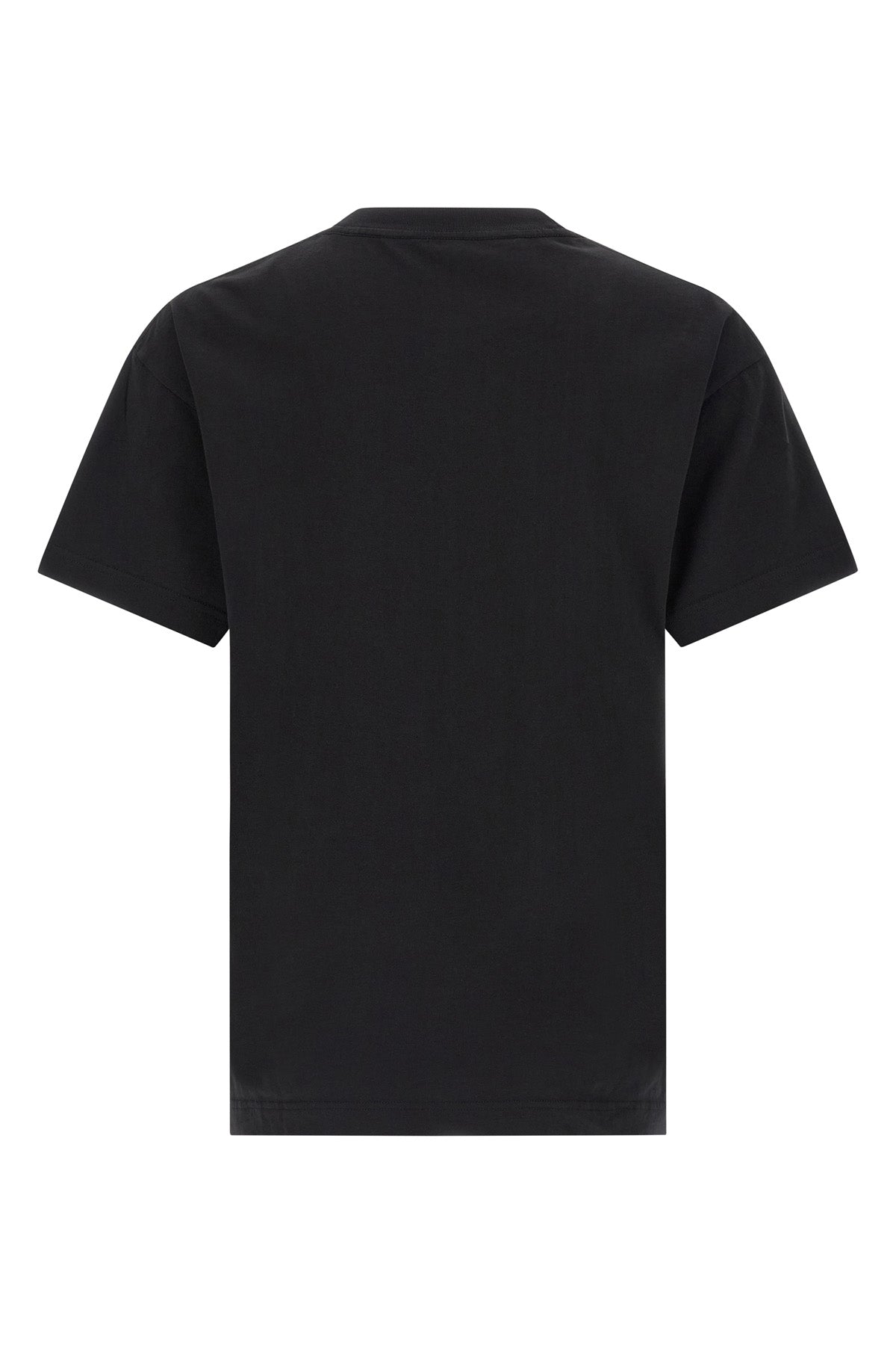 neck logo cotton jersey crew neck t-shirt