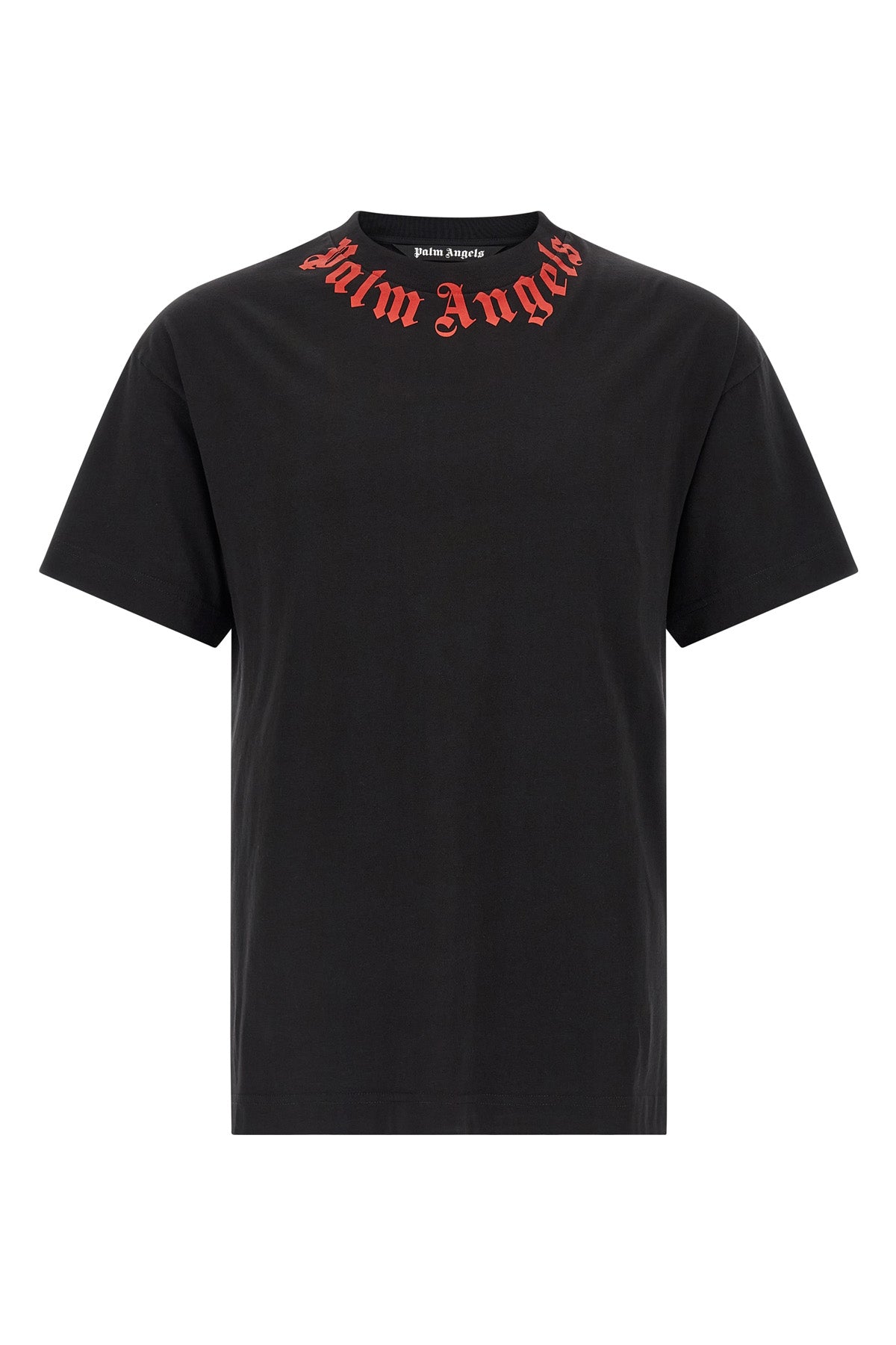 neck logo cotton jersey crew neck t-shirt