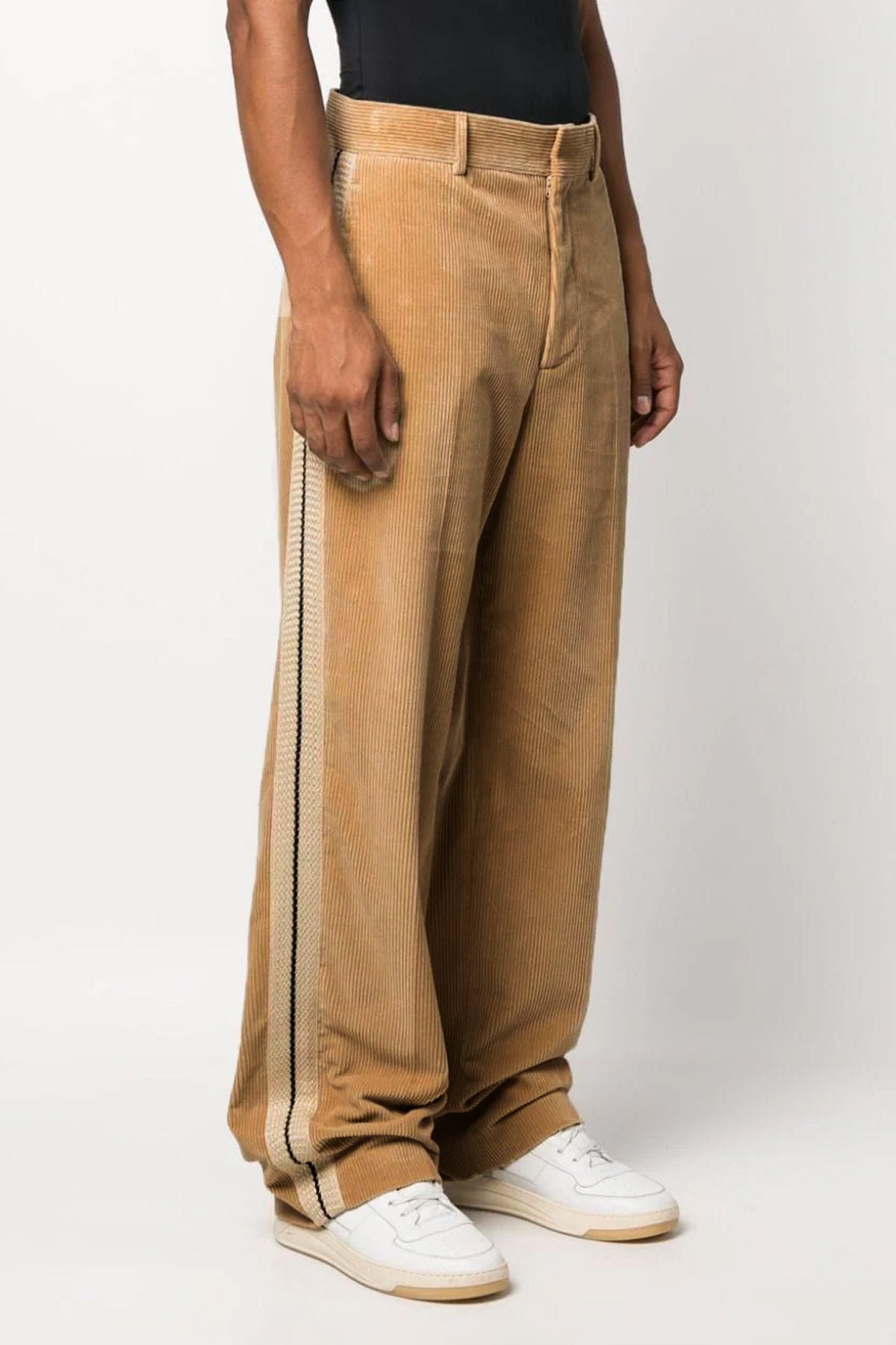 corduory suit tape corduroy pants