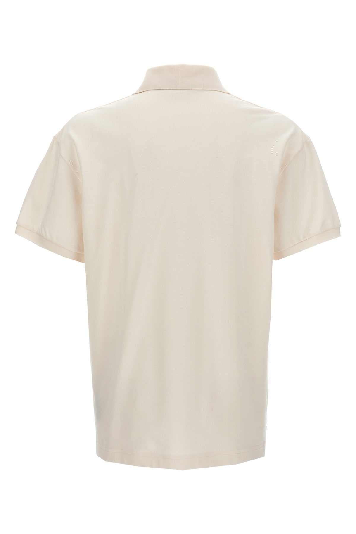 monogram cotton piquet polo shirt