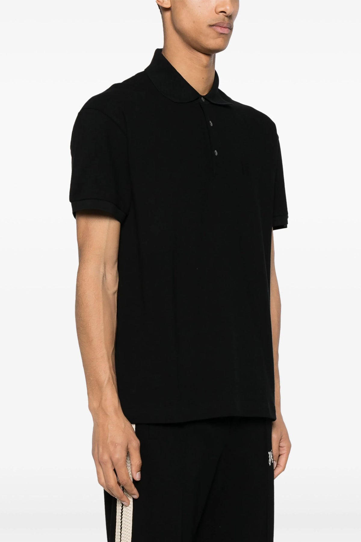 monogram cotton piquet polo shirt