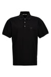 monogram cotton piquet polo shirt