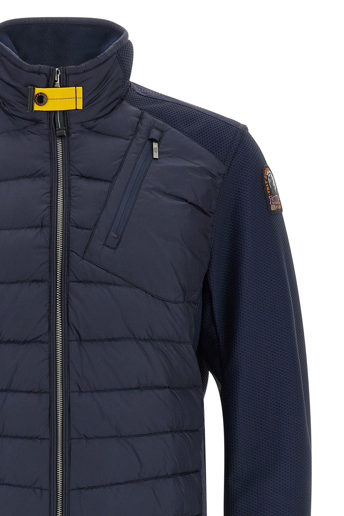 jayden hybrid jacket in semi-glossy quilted nylon 20 denier taffeta slightly p