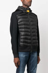 buck hybrid jacket in quilted semi-glossy nylon taffeta