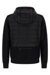 buck hybrid jacket in quilted semi-glossy nylon taffeta