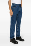 lw monogram cotton denim jeans