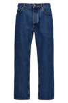 lw monogram cotton denim jeans