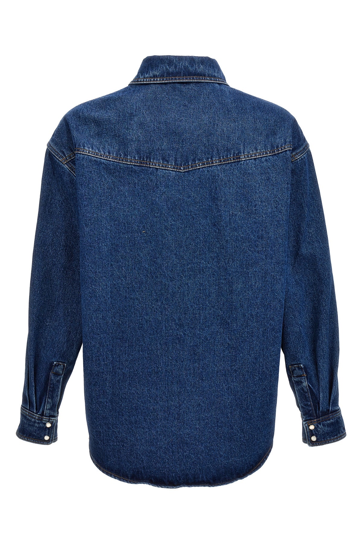 lw monogram cotton denim jacket