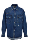 lw monogram cotton denim jacket
