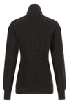 the lemaire top in pure merino wool embodies an essential and sophisticated eleg